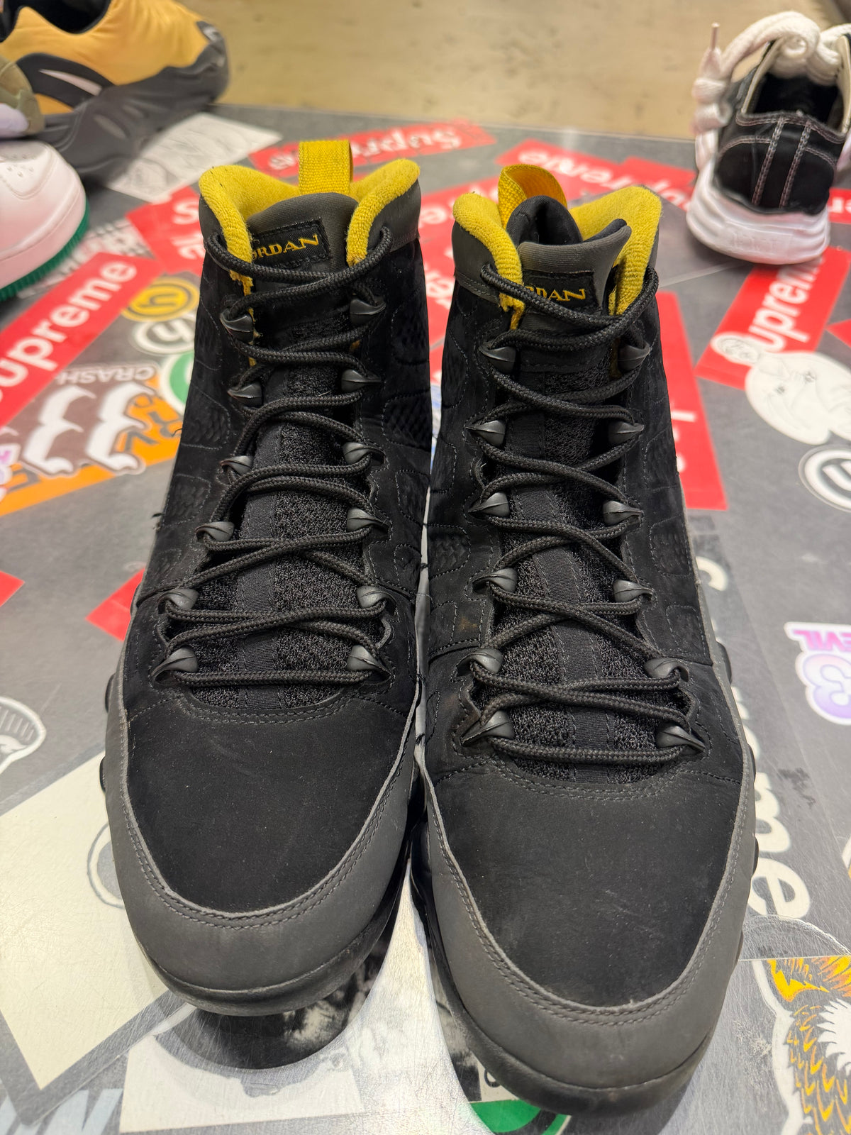 Jordan 9 University gold