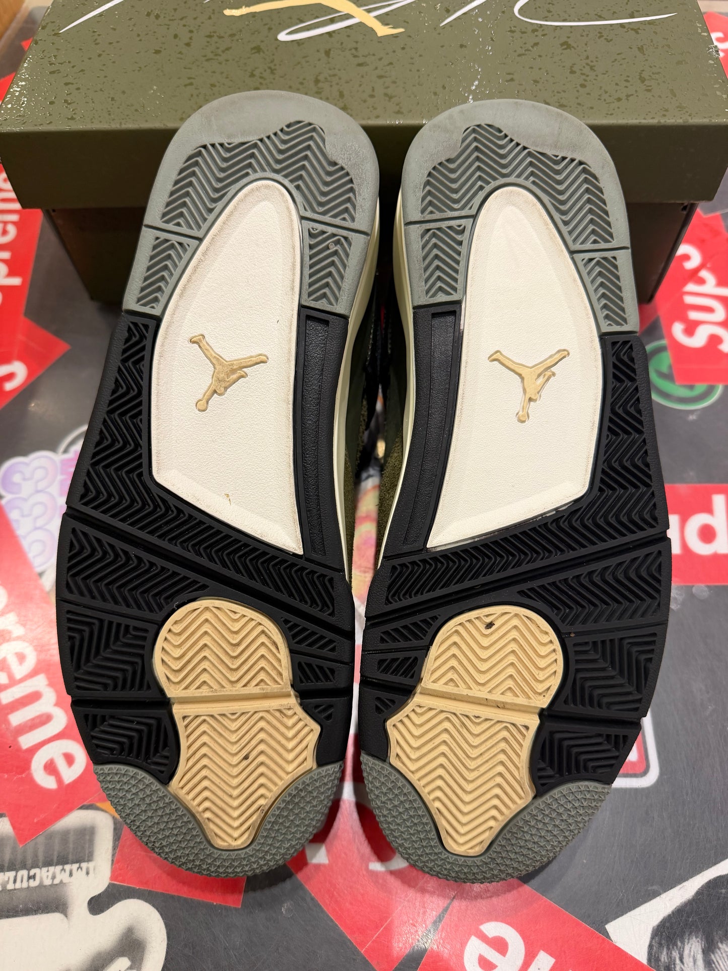 Jordan 4 Craft Olive