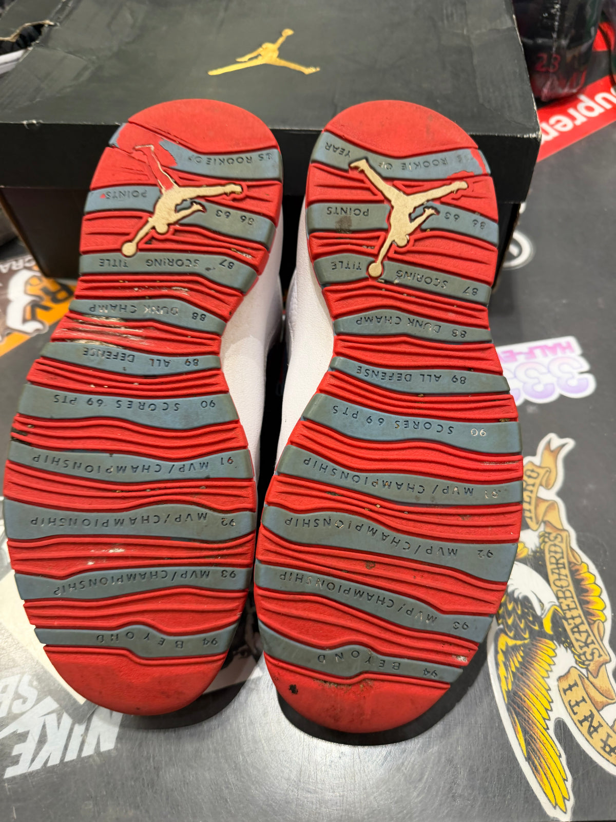 Jordan 10 Chicago flag