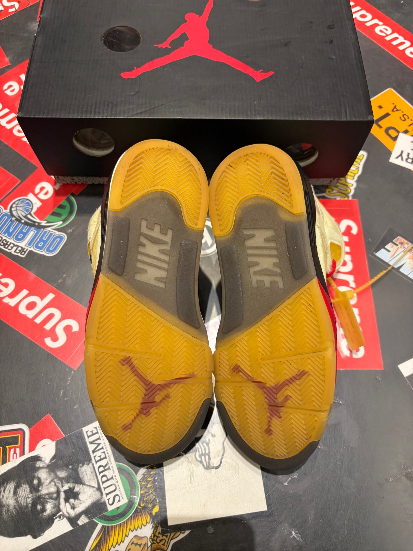 Jordan 5 Off White Sail