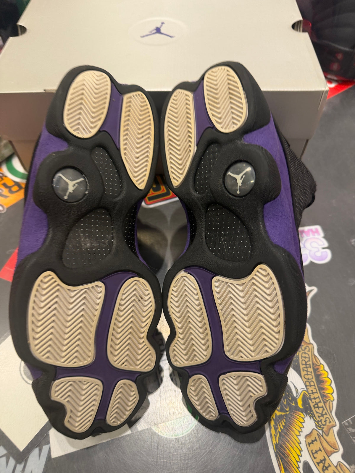 Jordan 13 Court purple