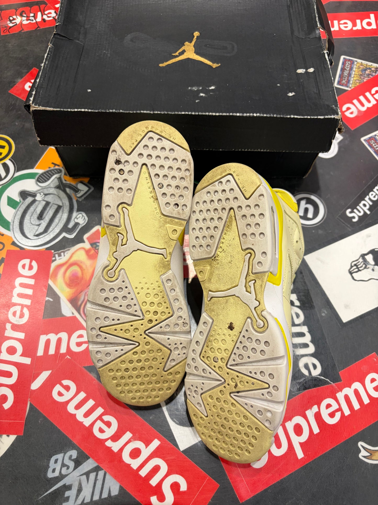 Jordan 6 Yellow Floral