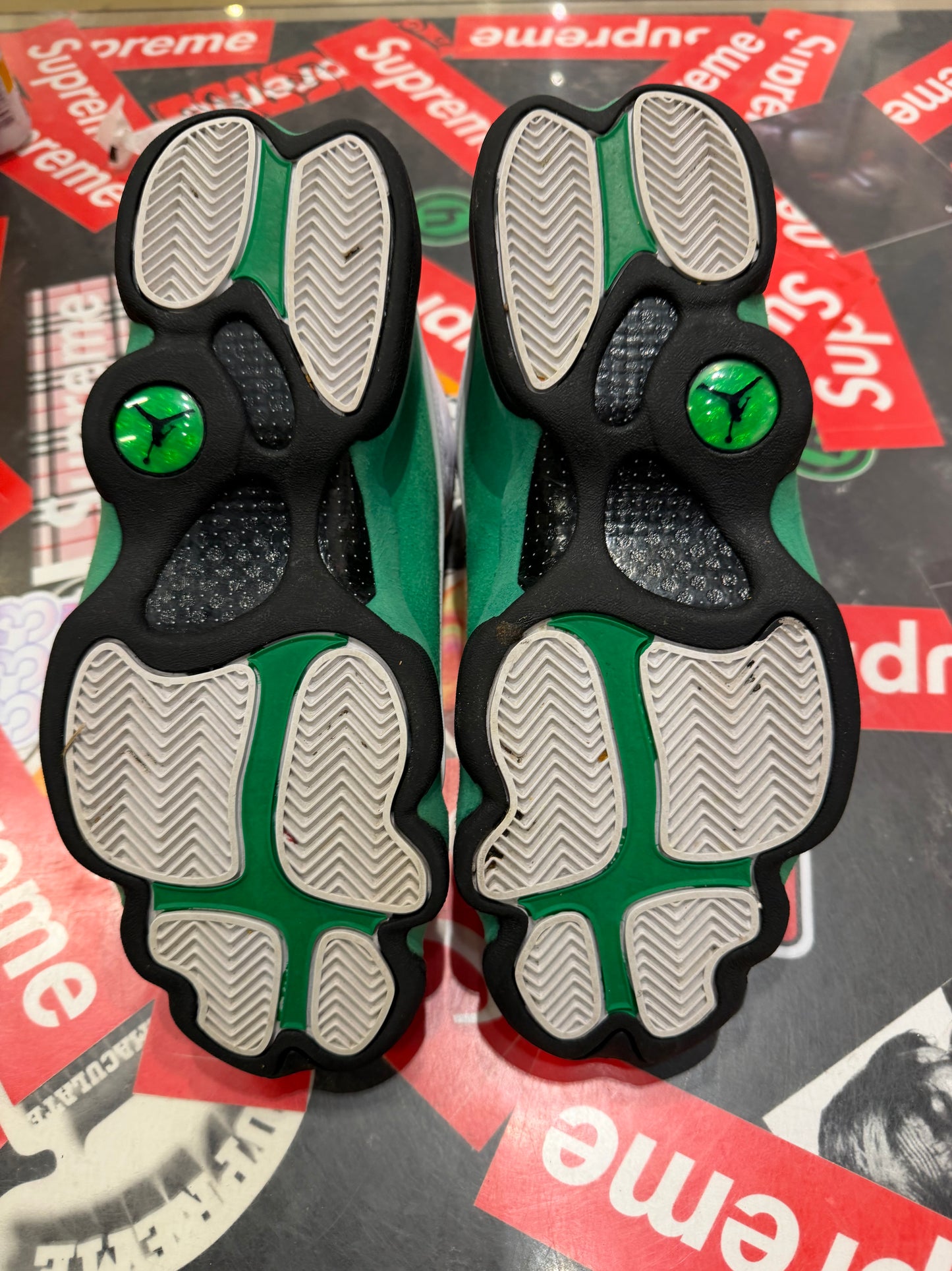 Jordan 13 lucky green