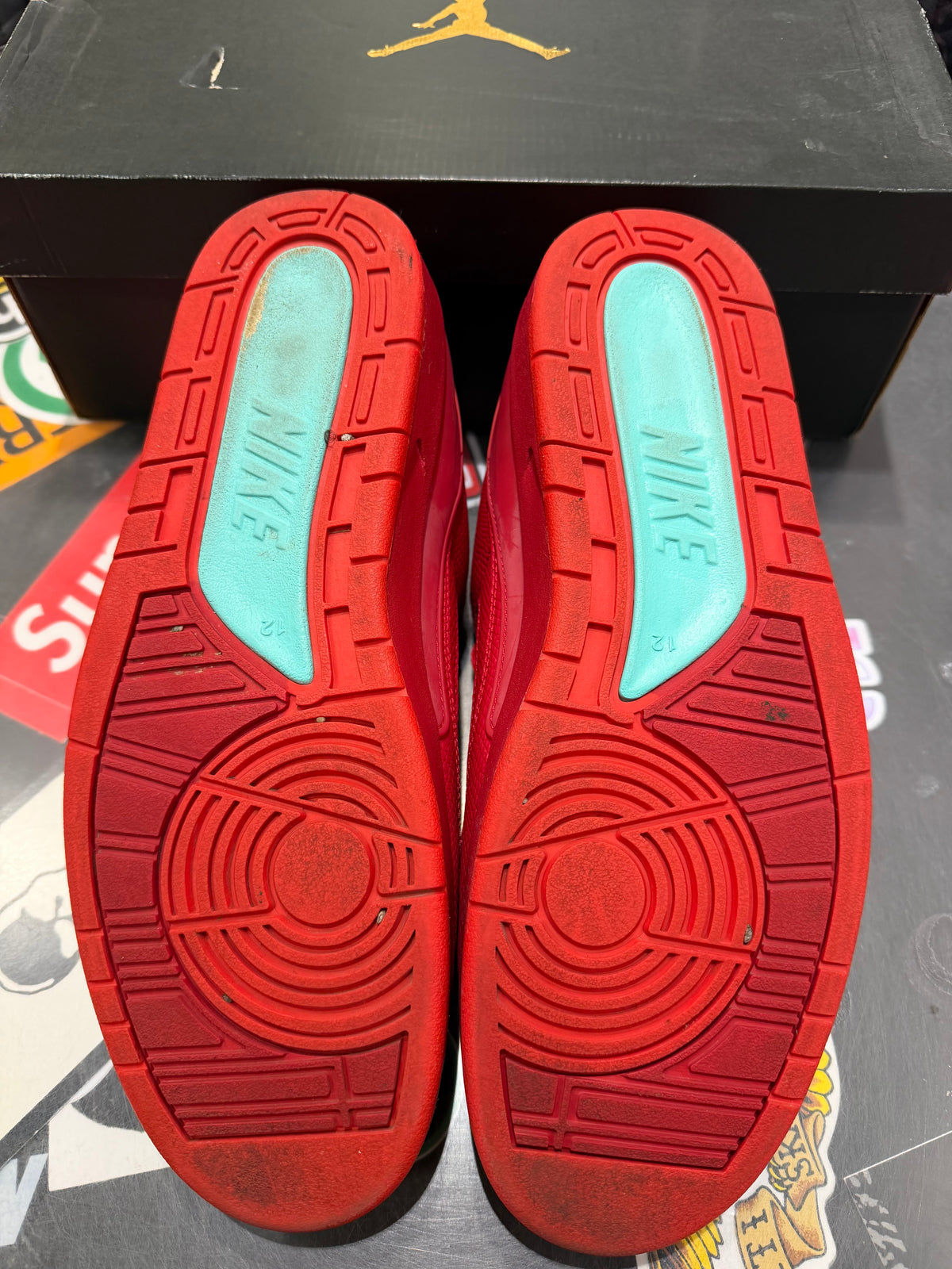 Jordan 2 low Gym red