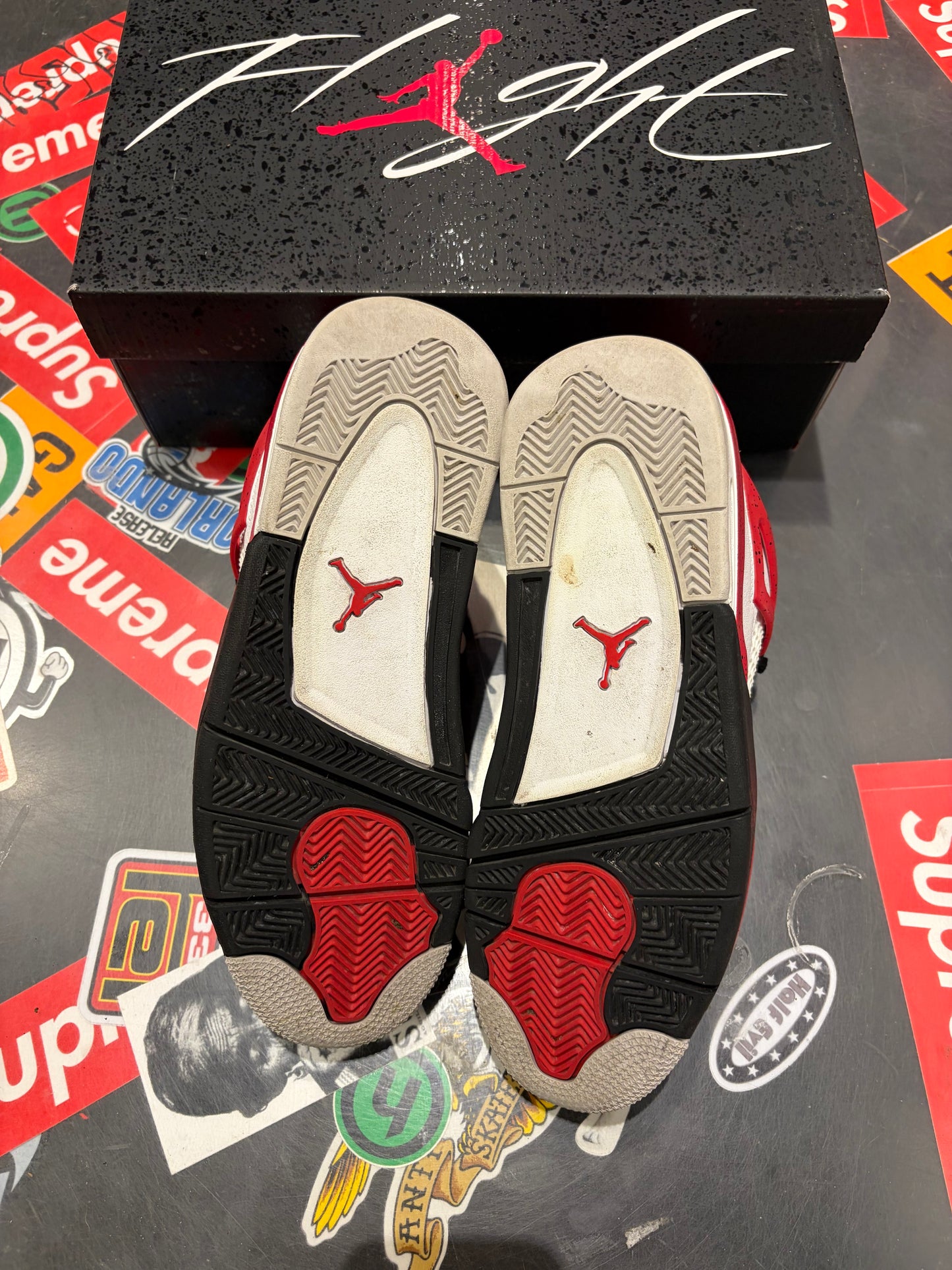 Jordan 4 Red Cement