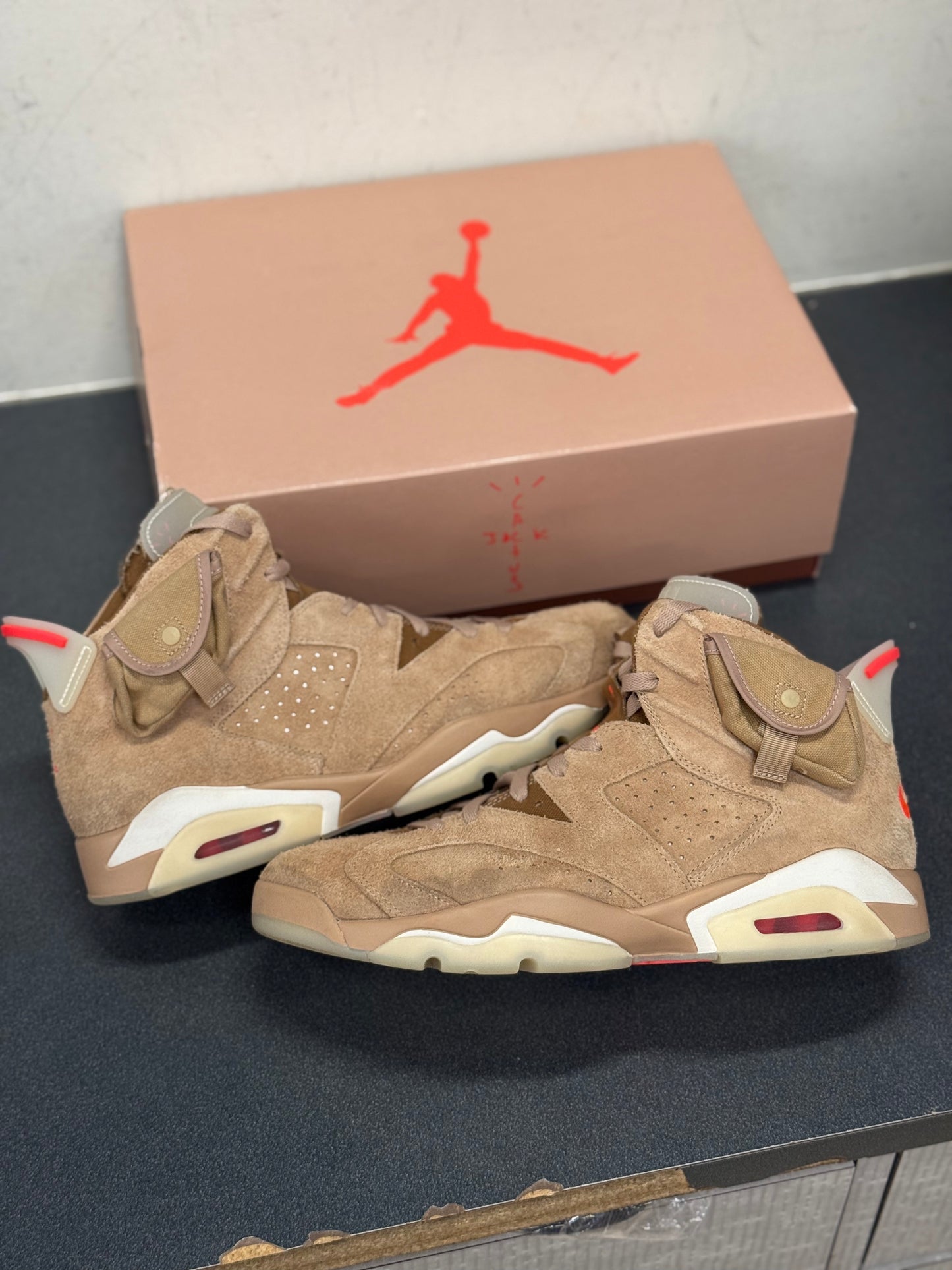 Jordan 6 Travis Scott British Khaki