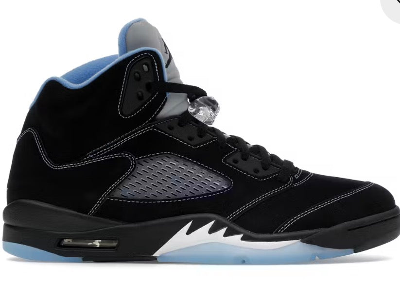 Jordan 5 Black University Blue