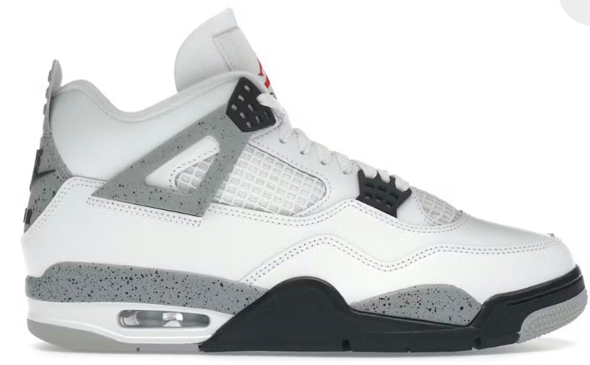 Jordan 4 White Cement