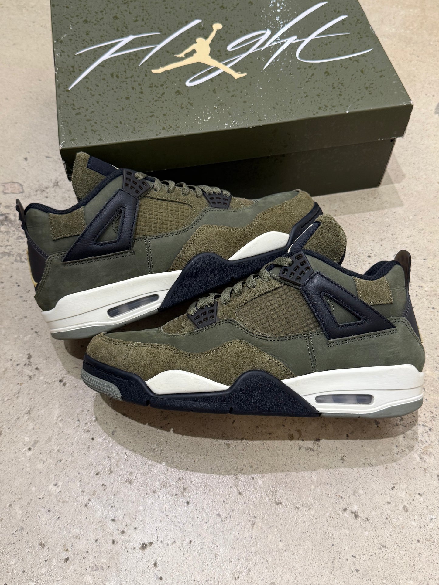 Jordan 4 Craft Olive