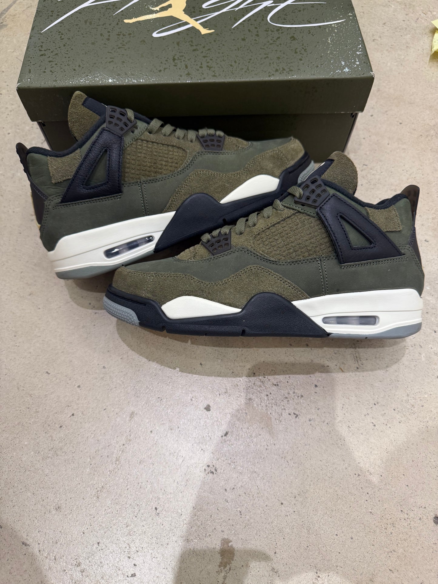 Jordan 4 Craft Olive