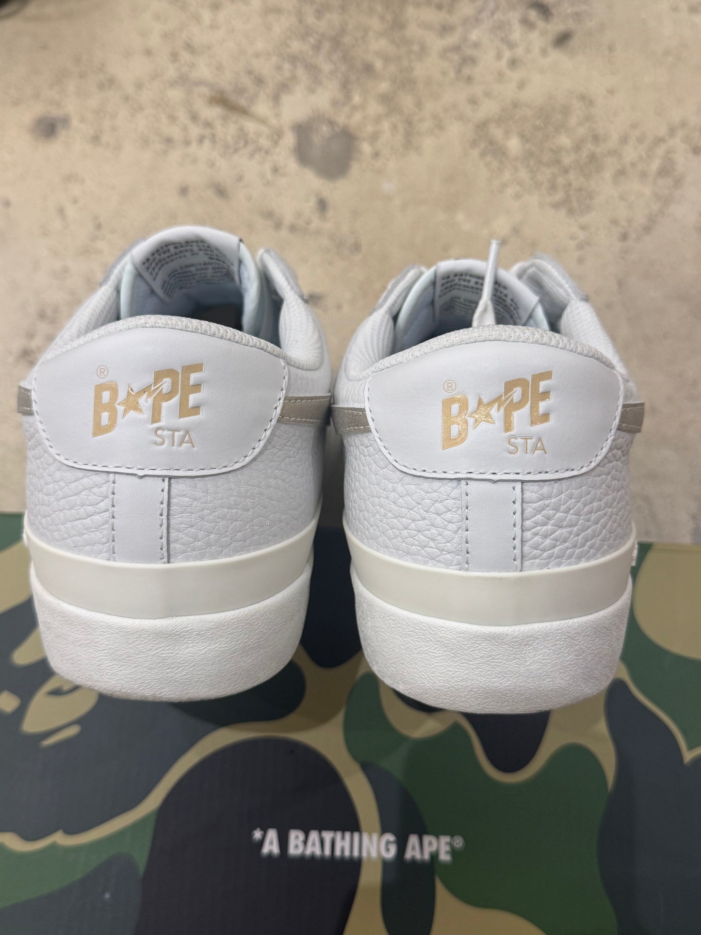 Bape MadSTA White