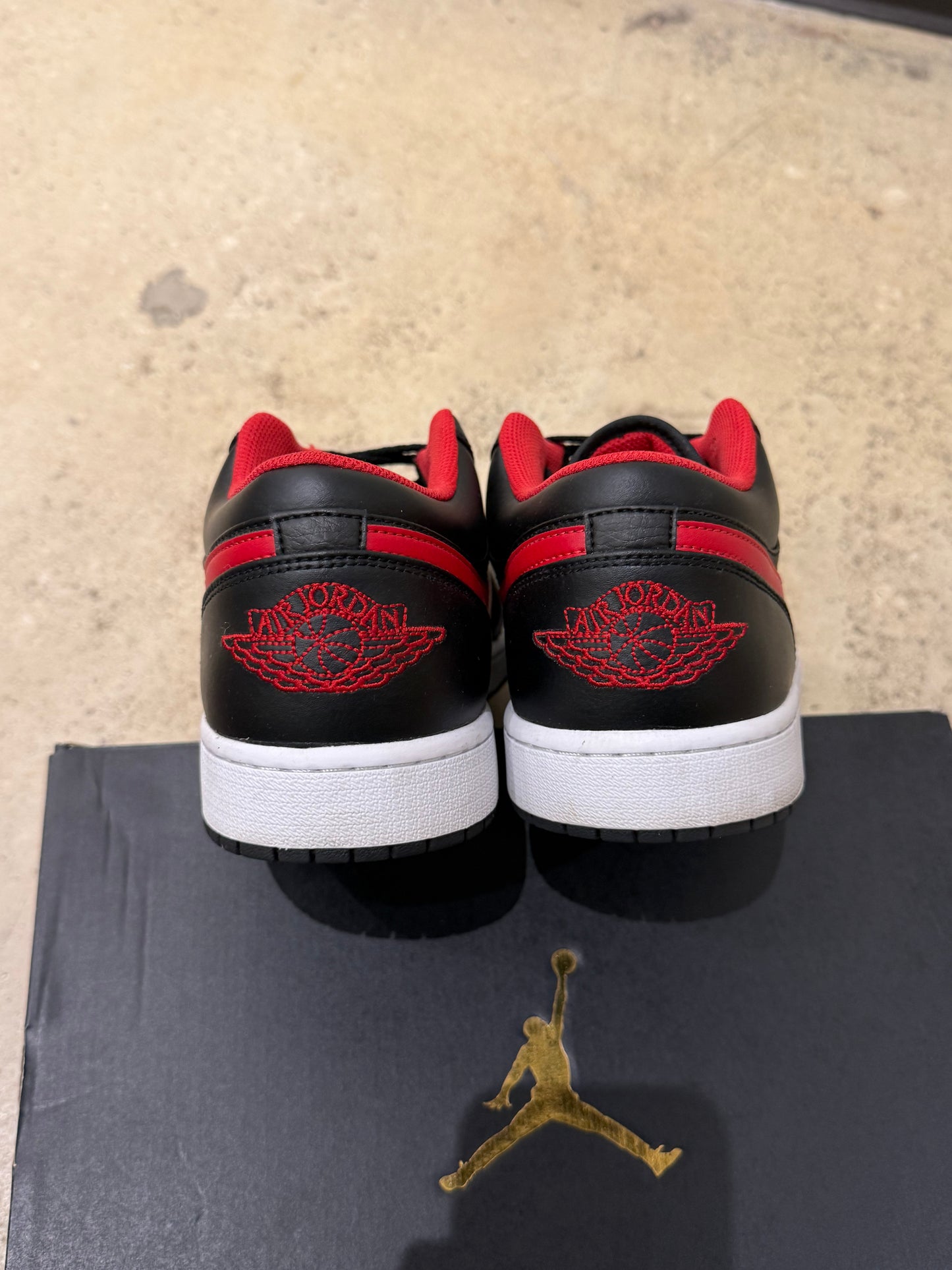 Jordan 1 Low White Toe