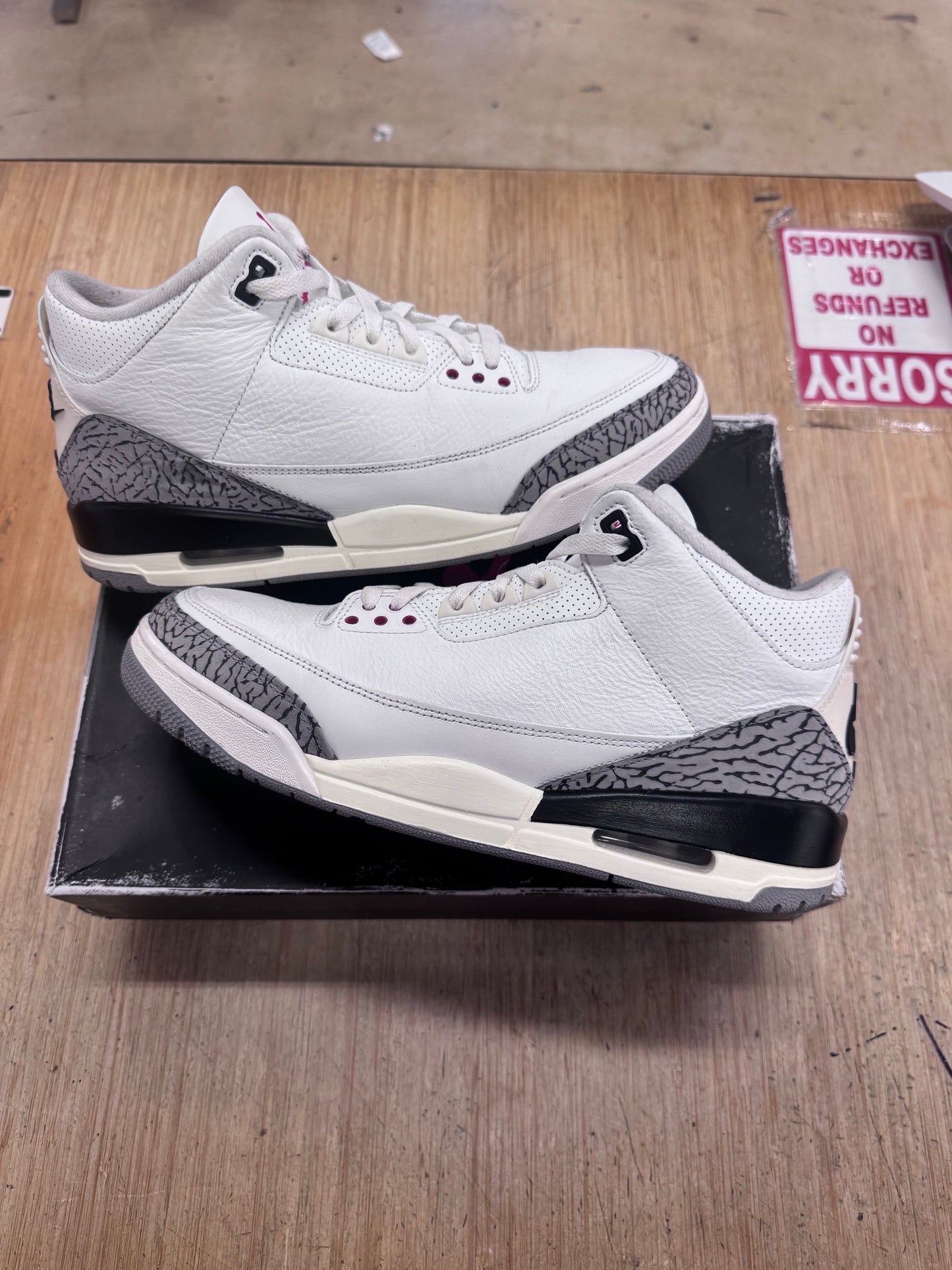 Jordan 3 White Cement