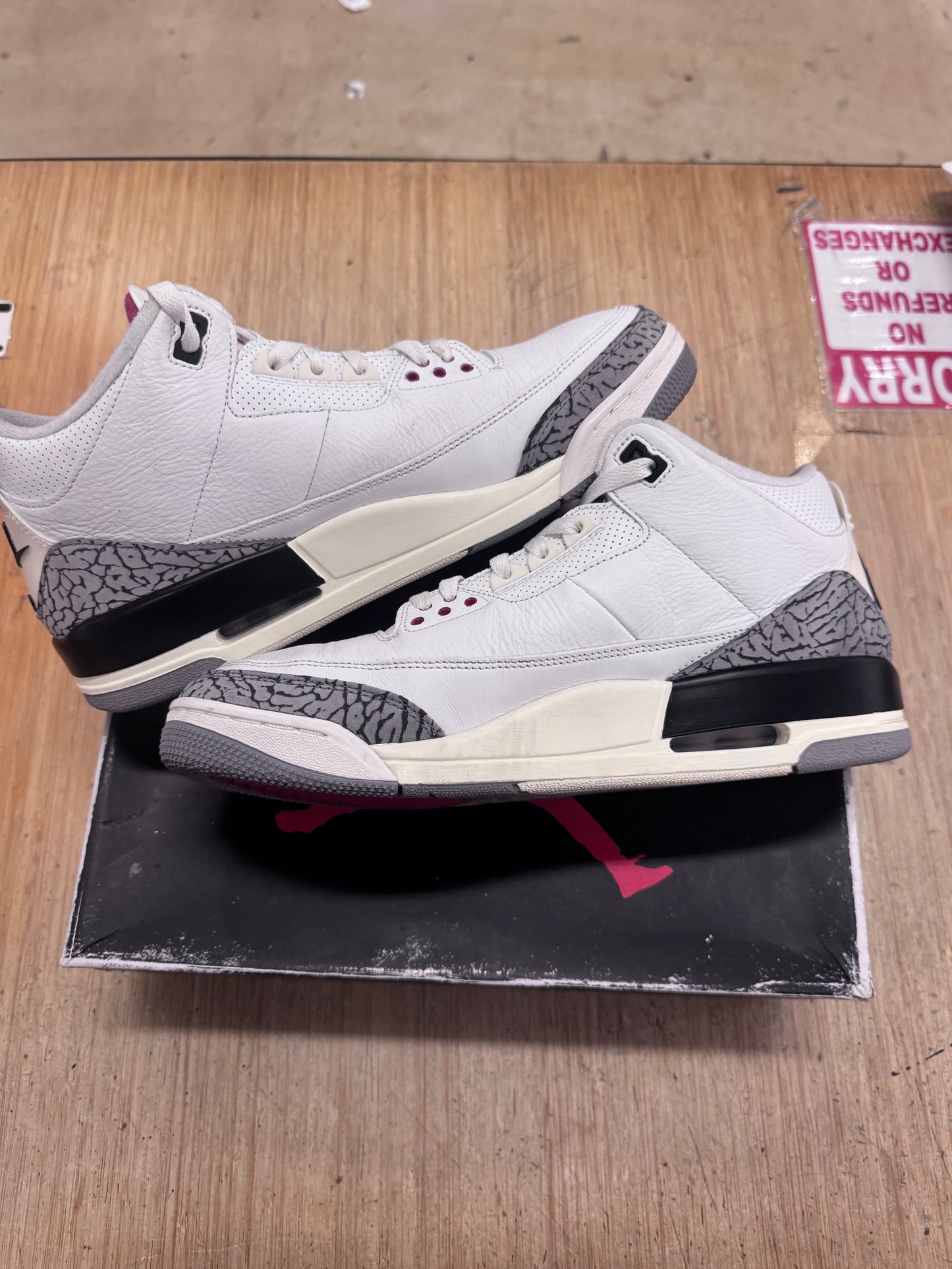 Jordan 3 White Cement