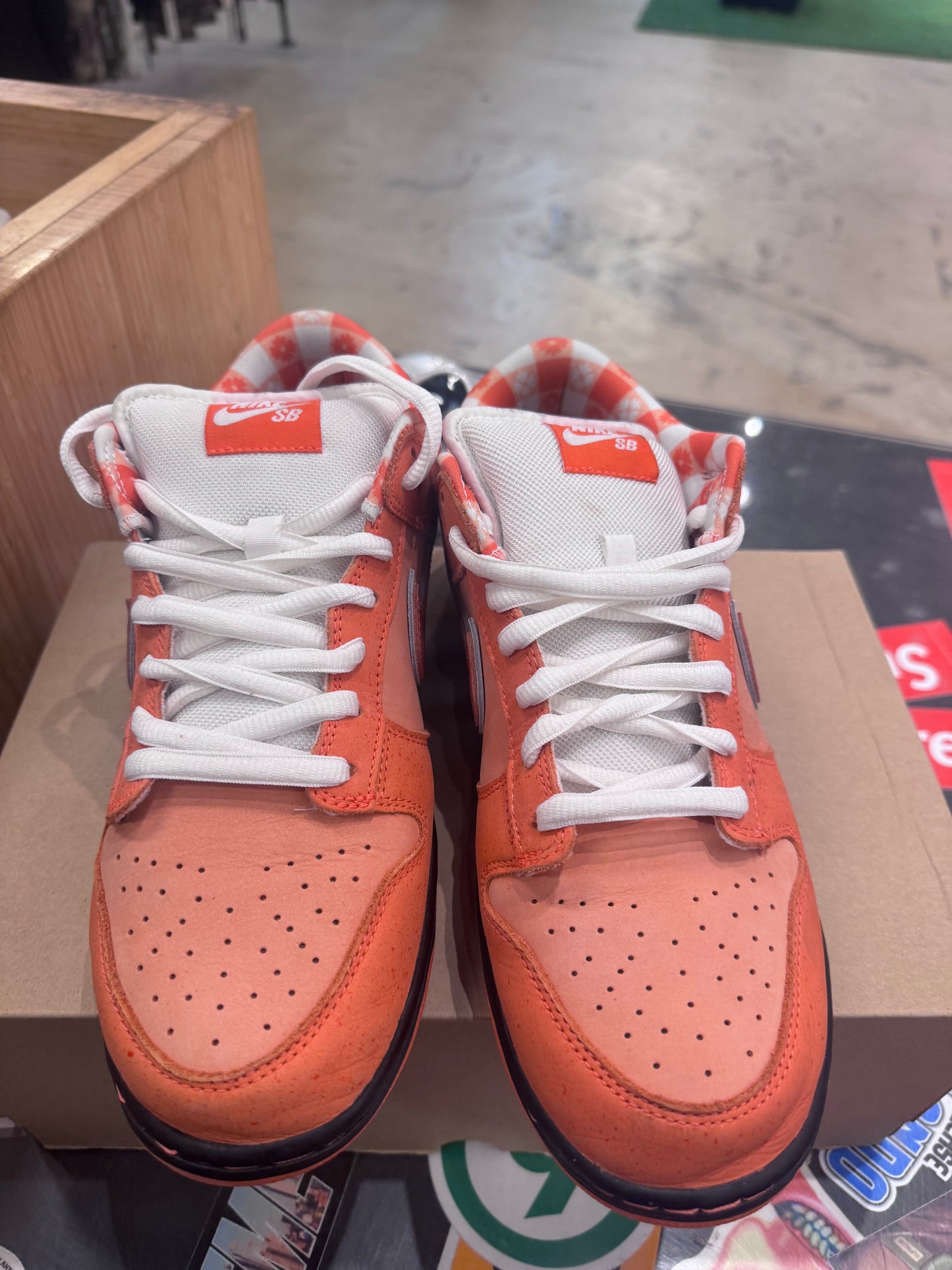 Orange Lobster Sb dunk Low