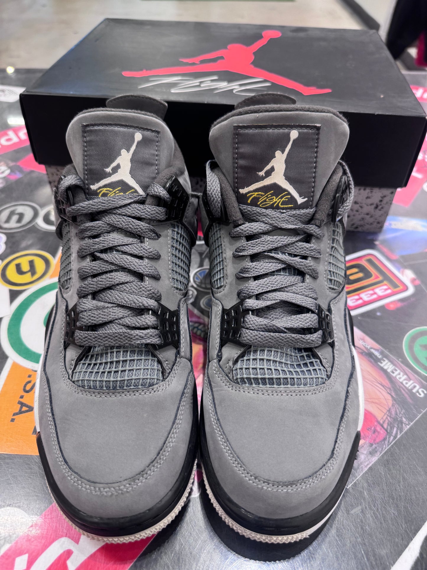 Jordan 4 Cool grey