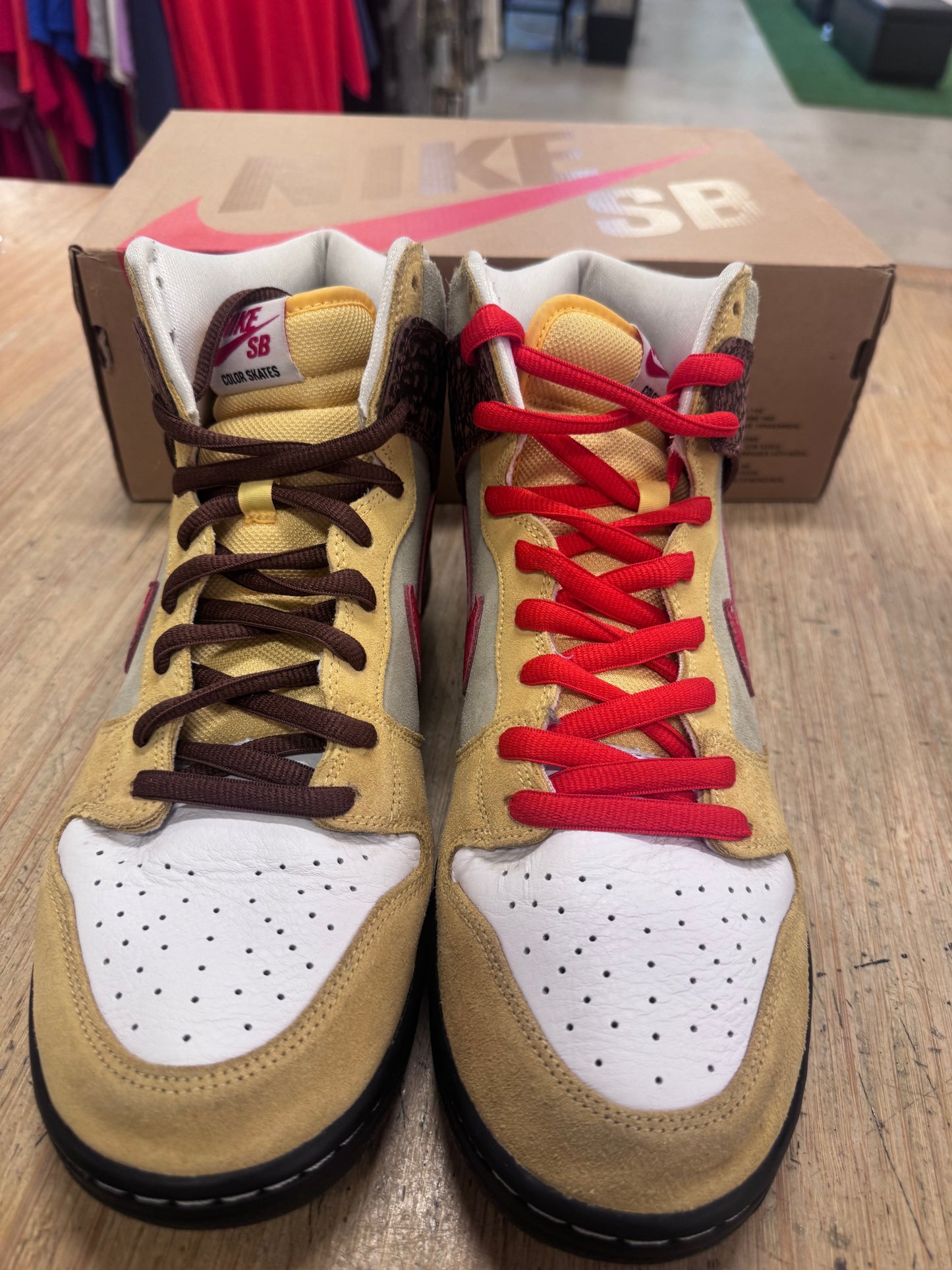 Sb dunk high Color Skates