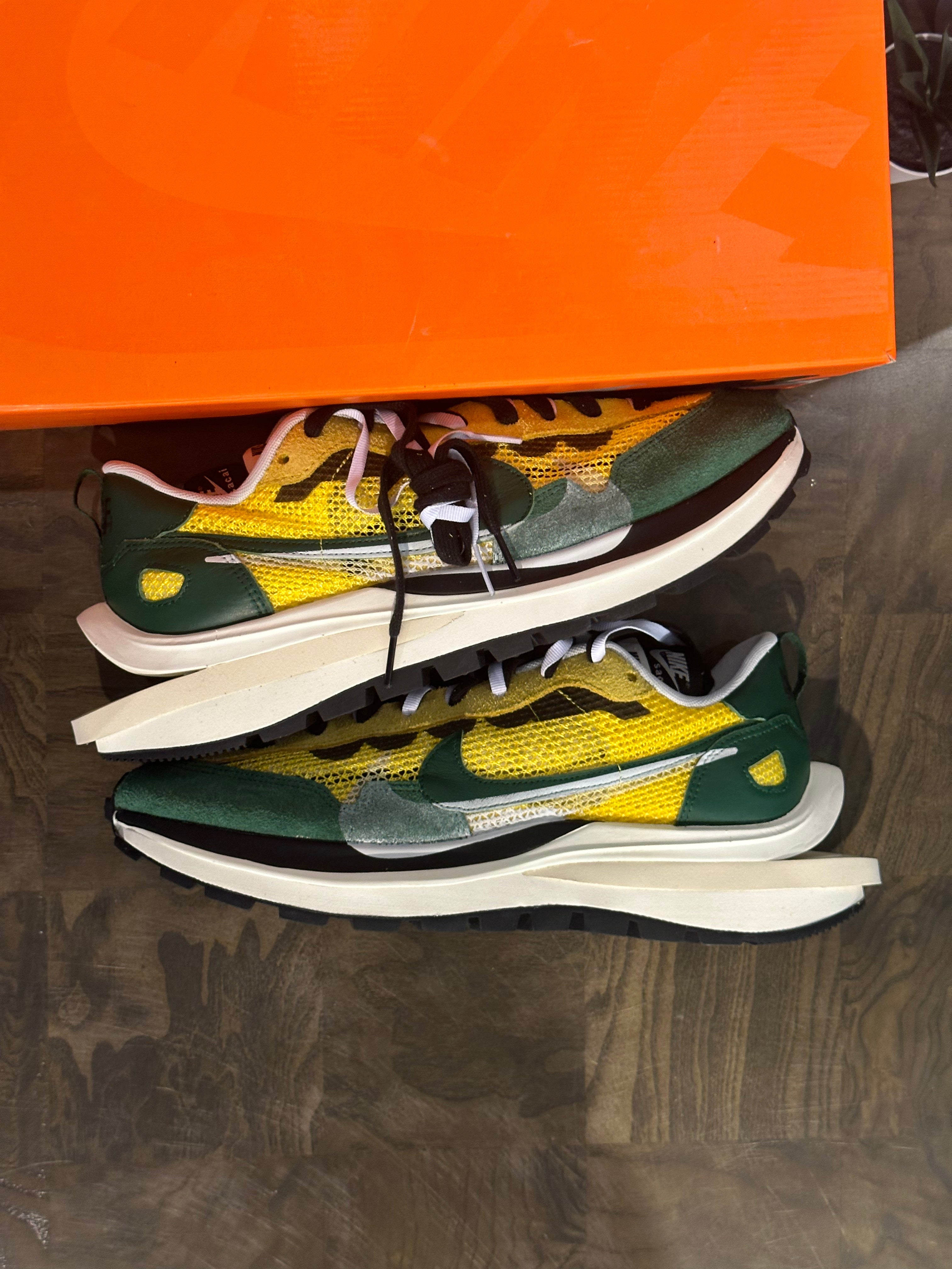 Sacai Vaporwaffle Green/Yellow â Release