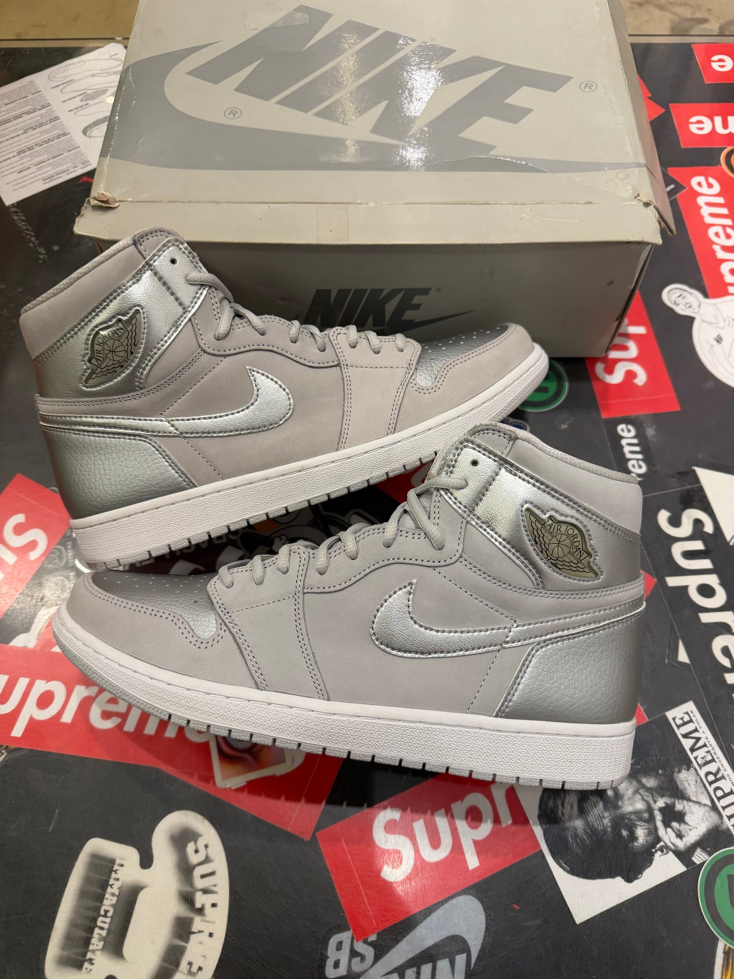 Jordan 1 COJP Neutral Grey