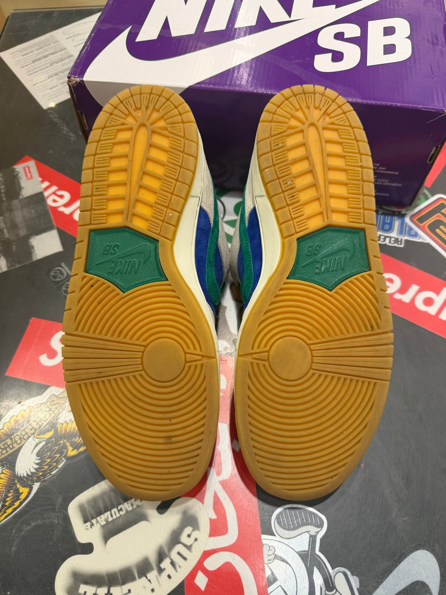 SB Dunk low Royal Malachite