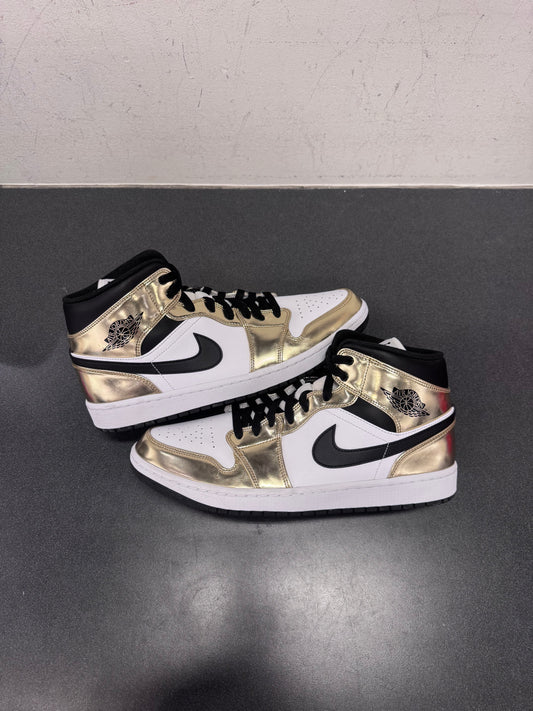 Jordan 1 Mid Metallic Gold