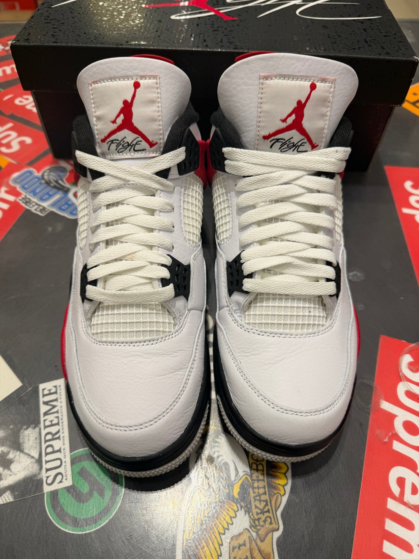 Jordan 4 Red Cement
