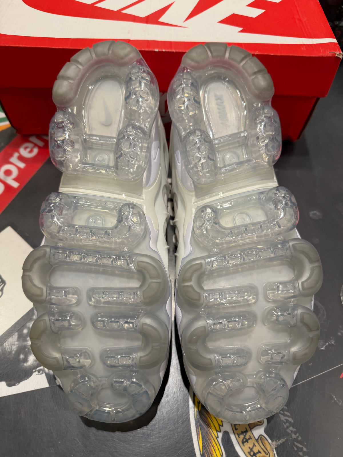 Nike VaporMax plus white