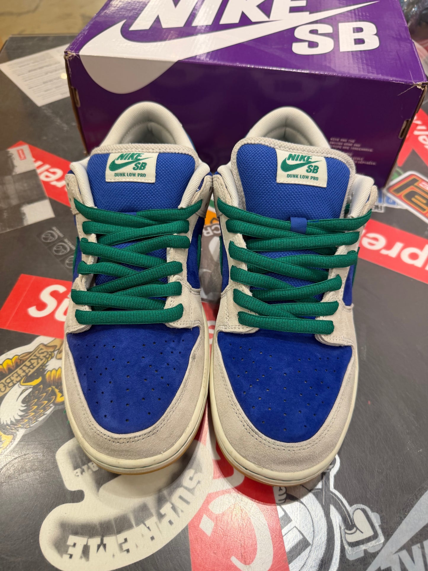 SB Dunk low Royal Malachite