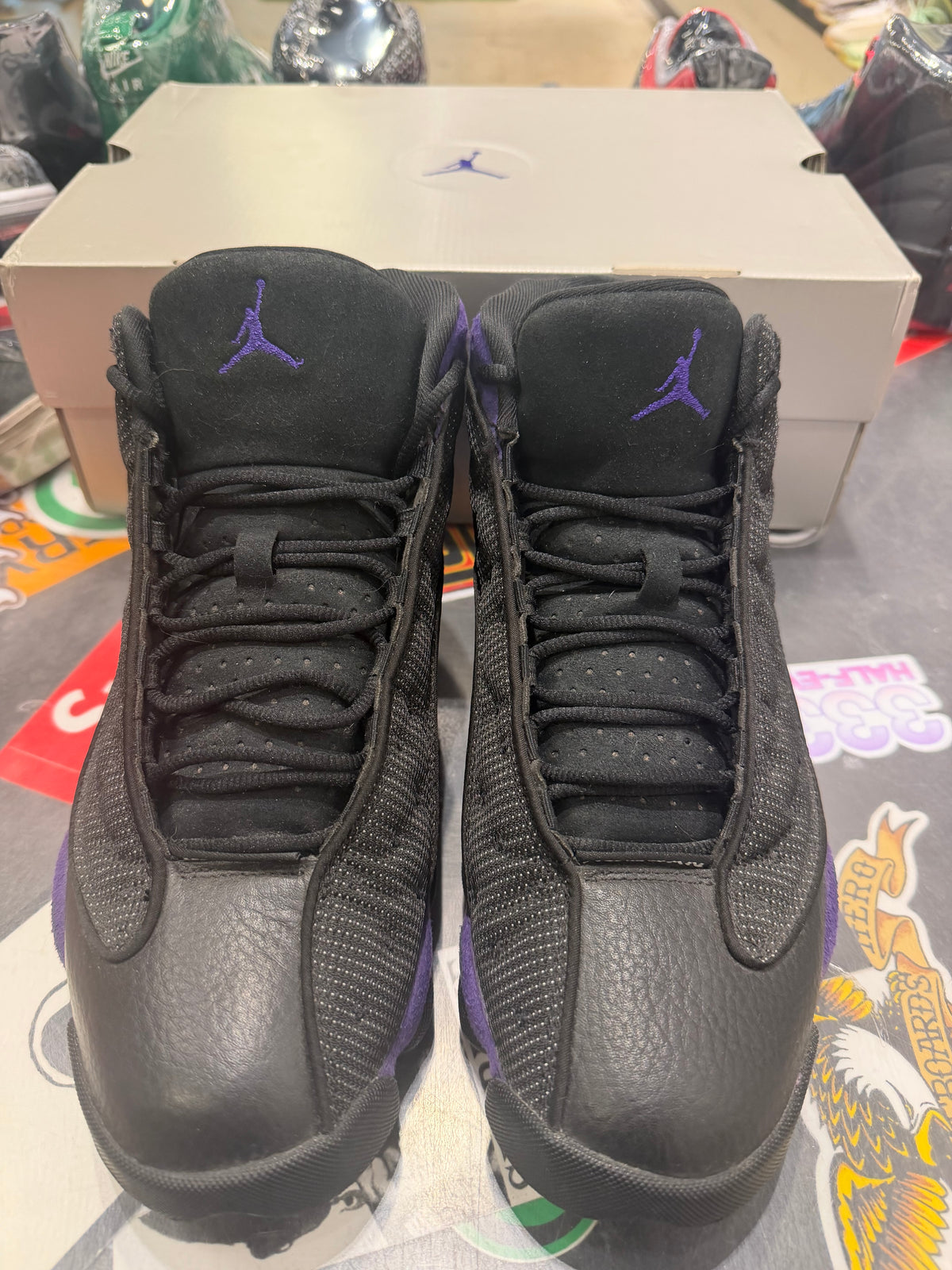 Jordan 13 Court purple