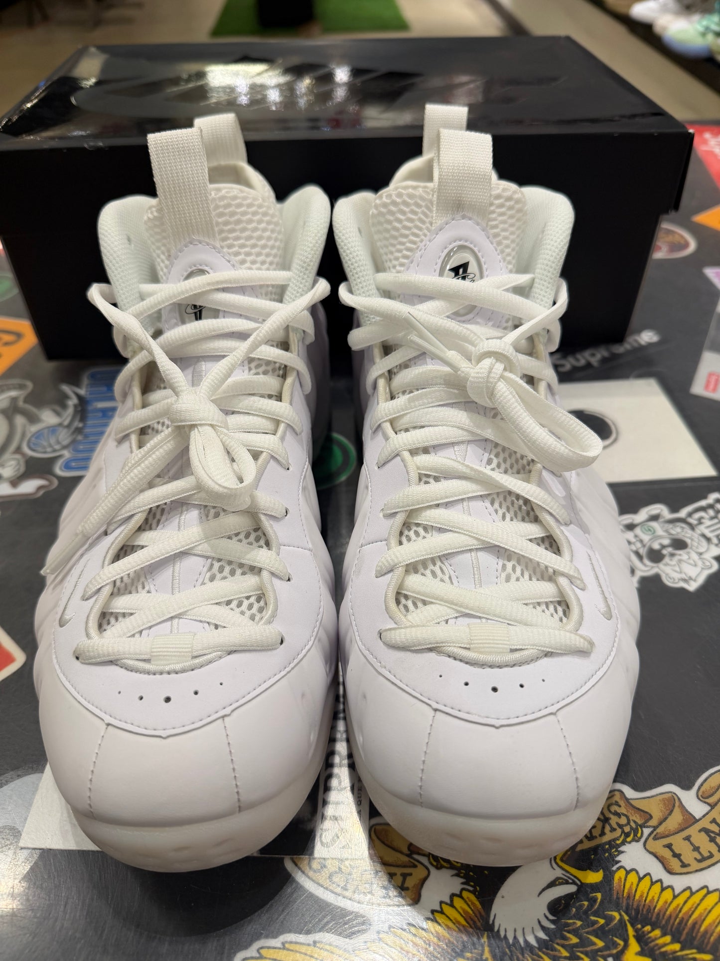 Triple White Foamposite