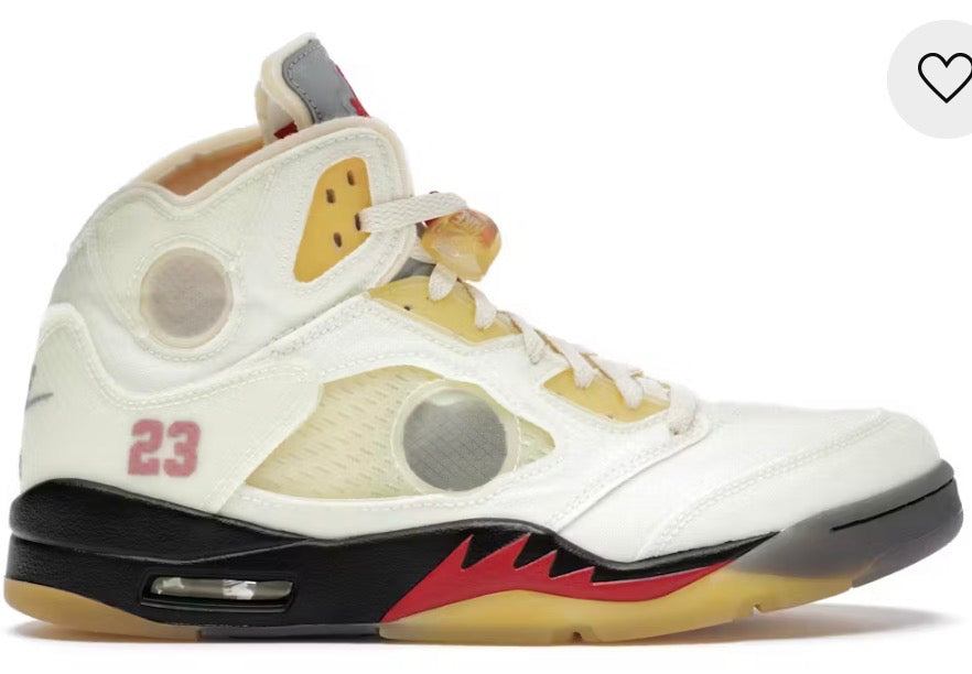 Off-White Jordan 5 Sail