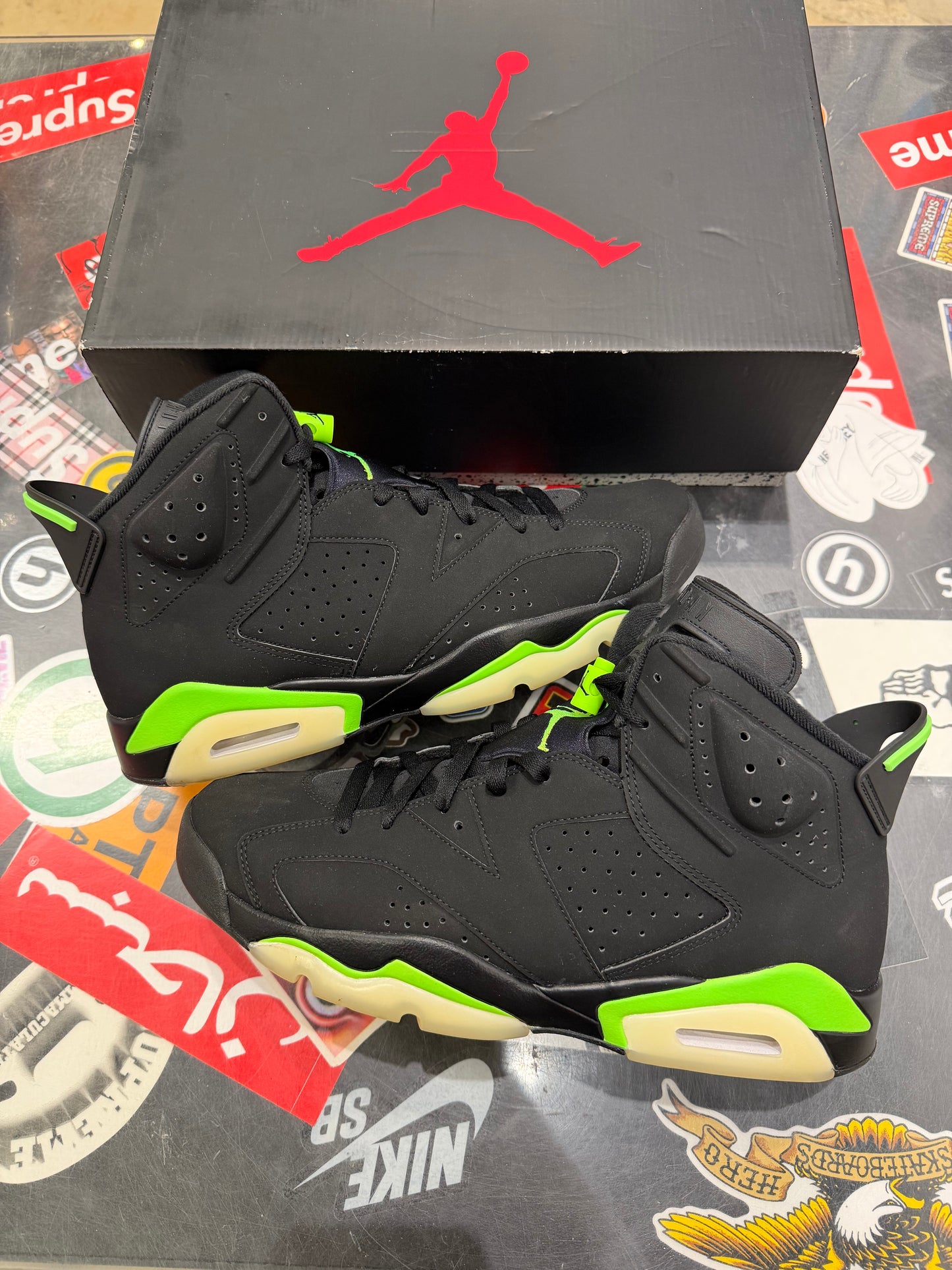 Jordan 6 Electric Green