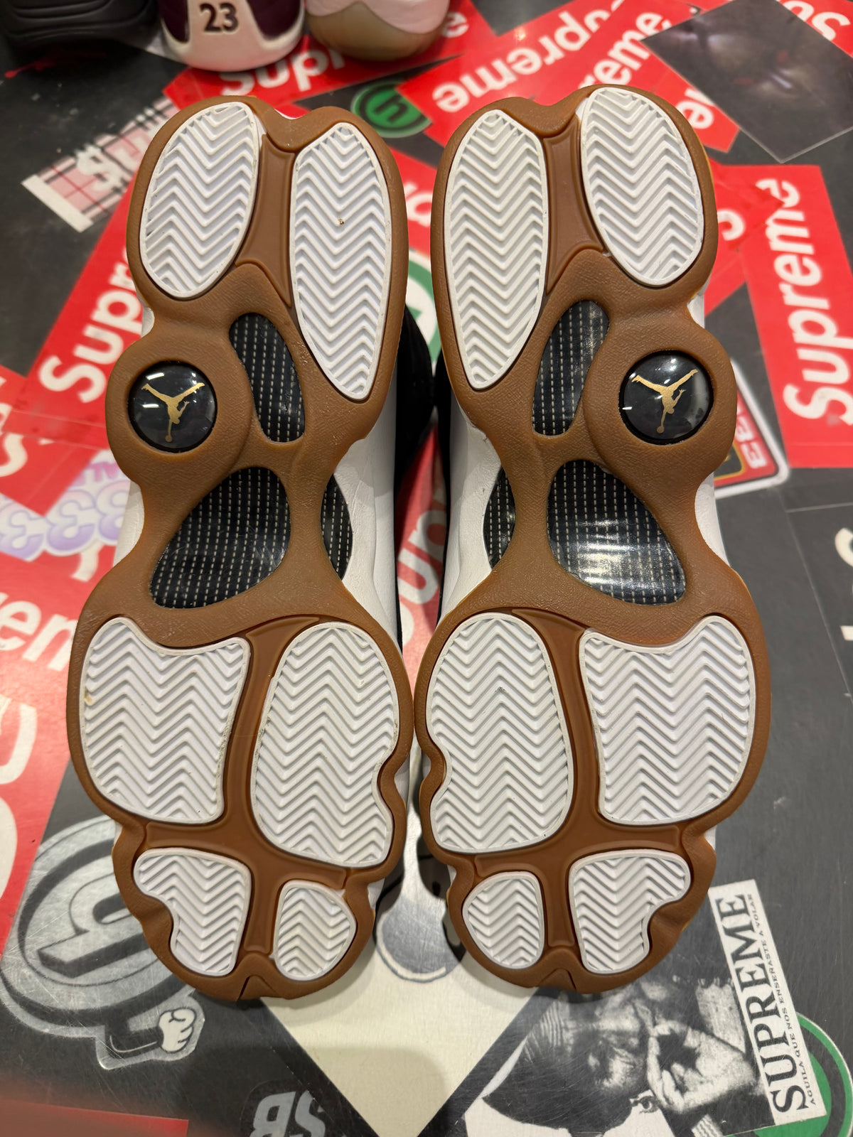 Jordan 13 Black/White Gum