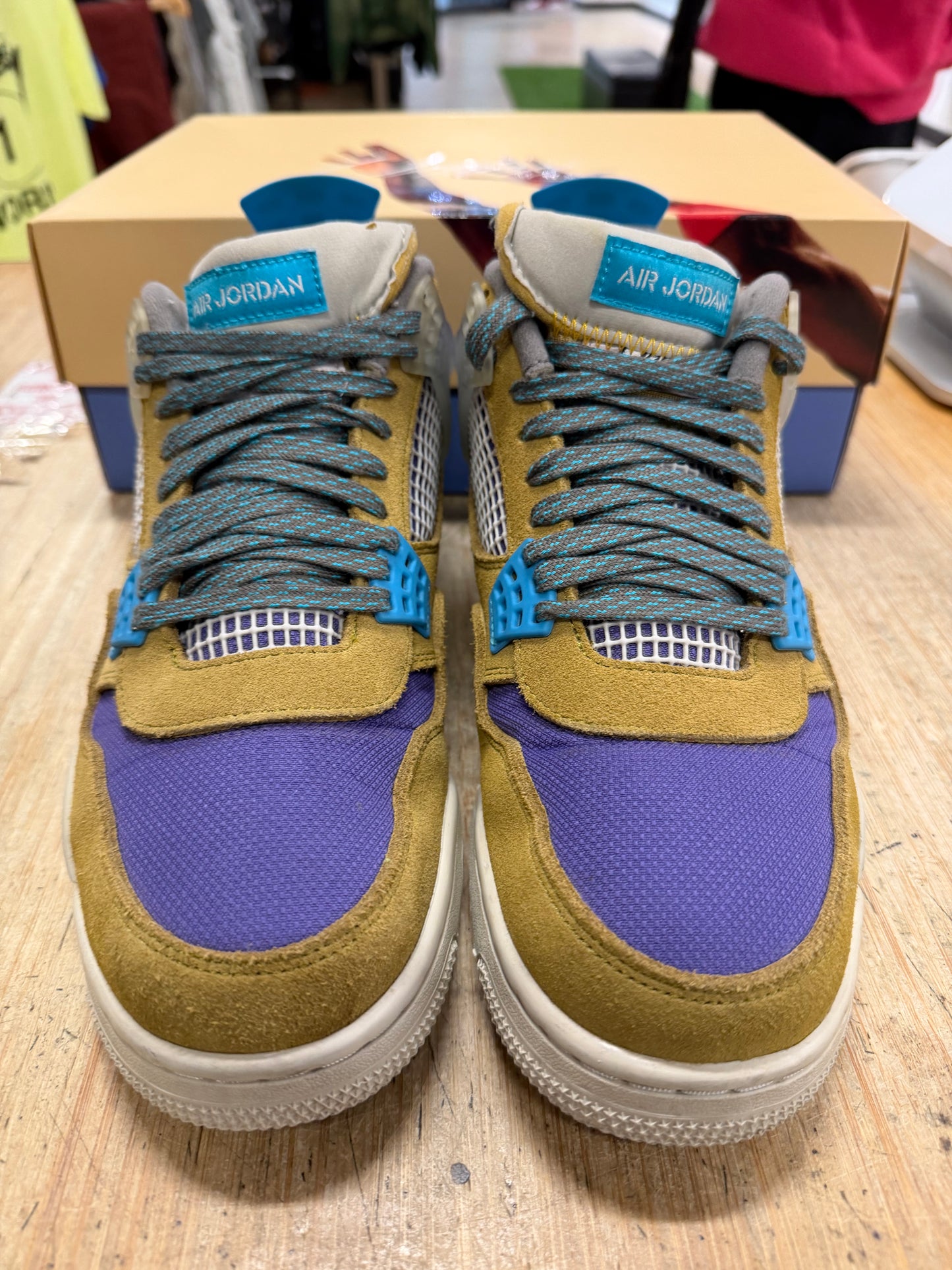 Jordan 4 Union Desert Moss