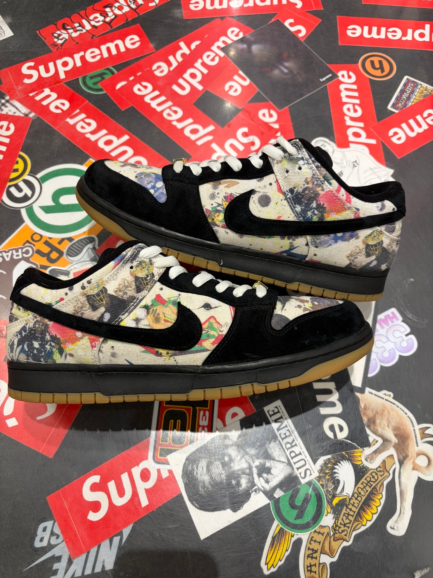 SB Dunk Low Supreme Ramellzee