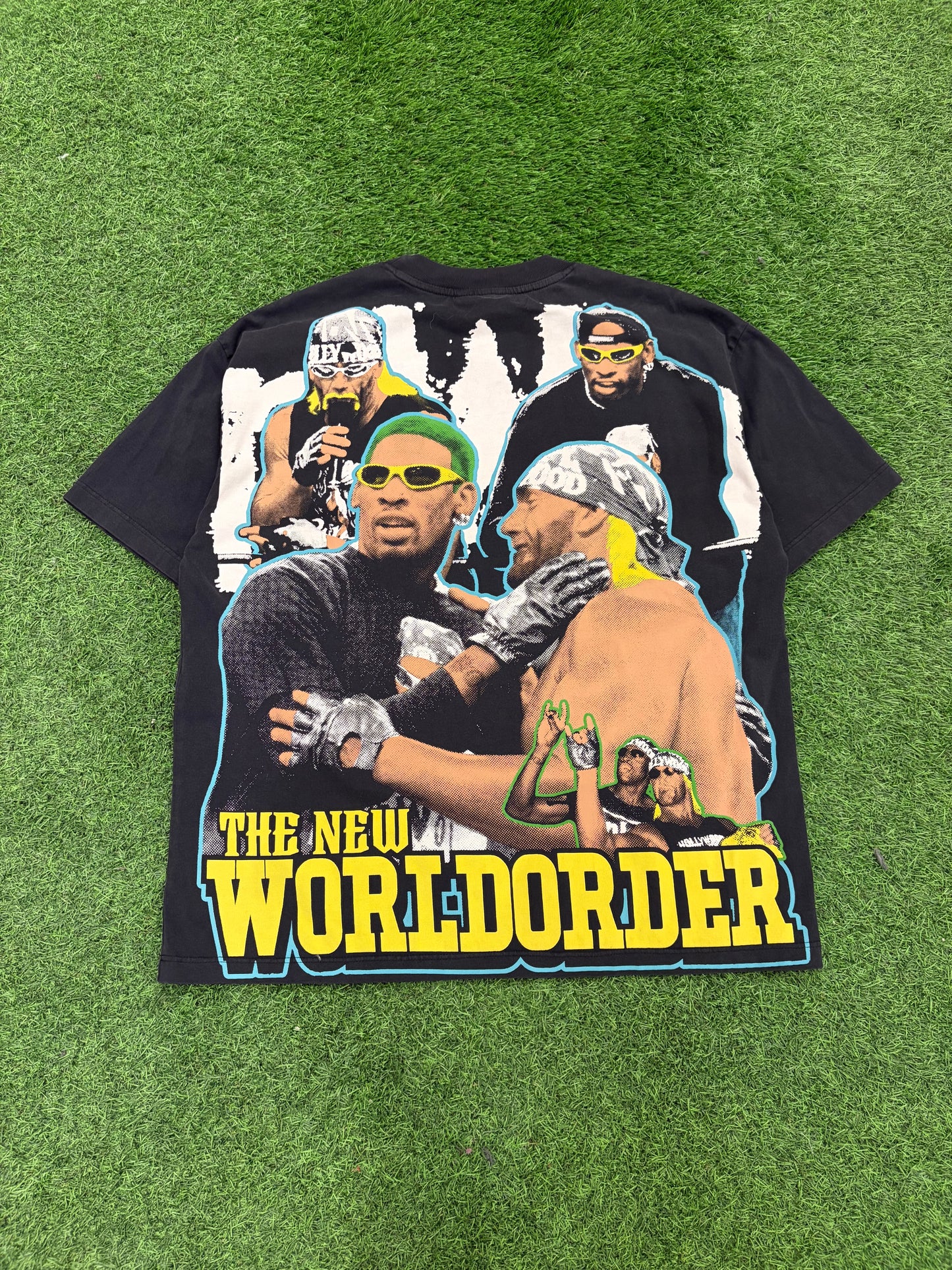 Dennis Rodman Hulk Hogan Sinclair Studios Tee