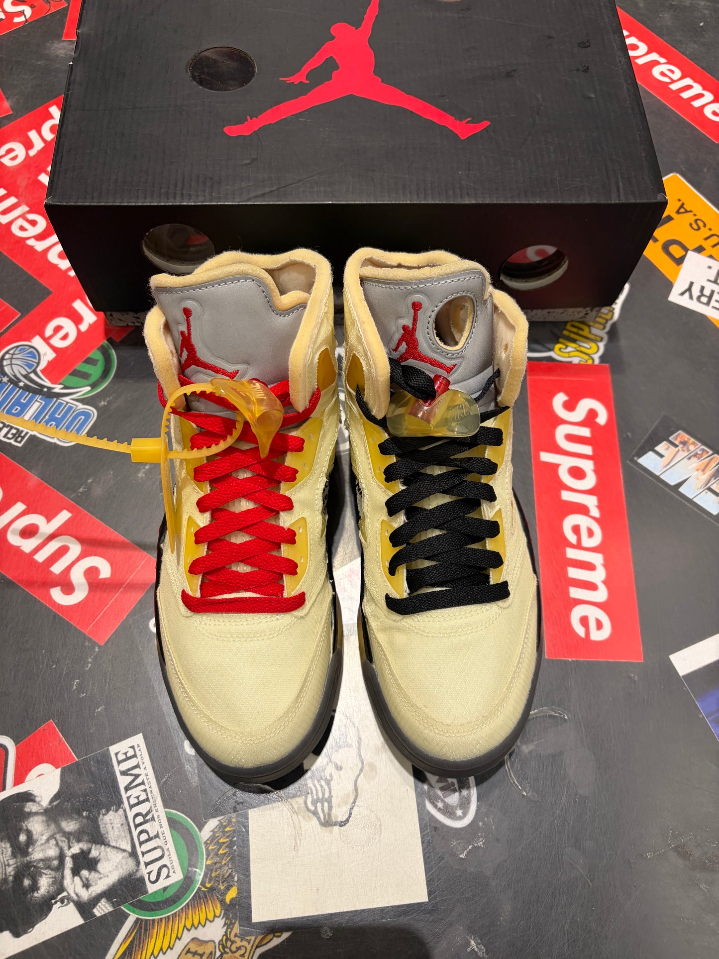 Jordan 5 Off White Sail