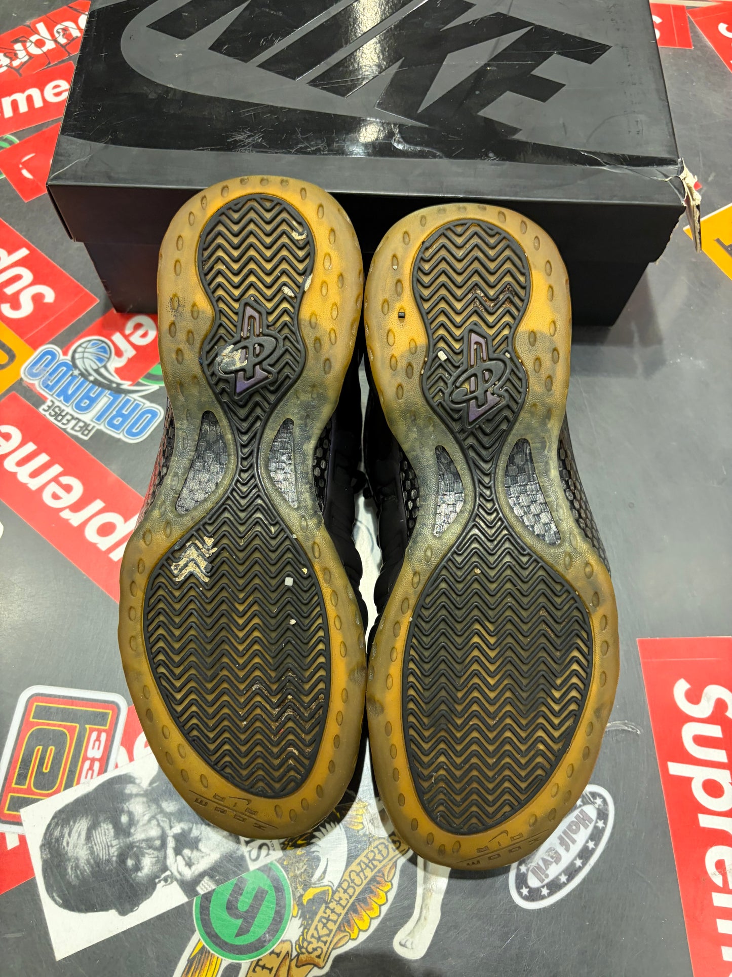 Foamposite Eggplant