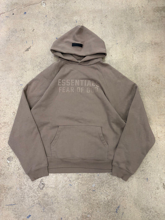 Essentials hoodie tan