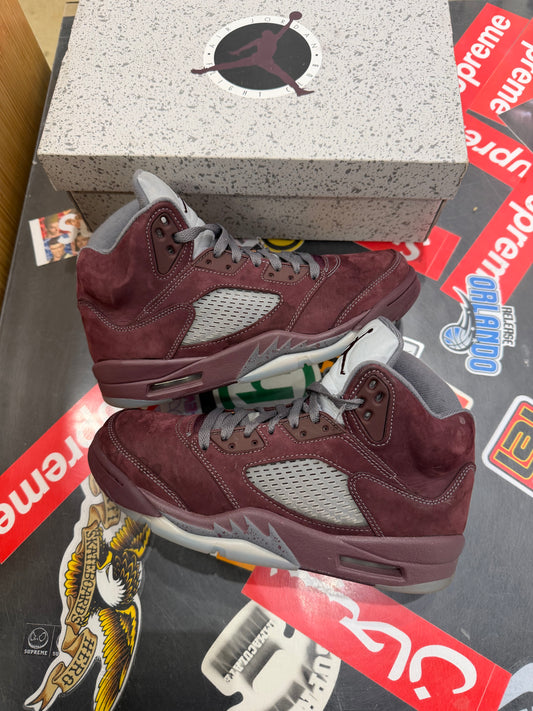 Jordan 5 Burgandy