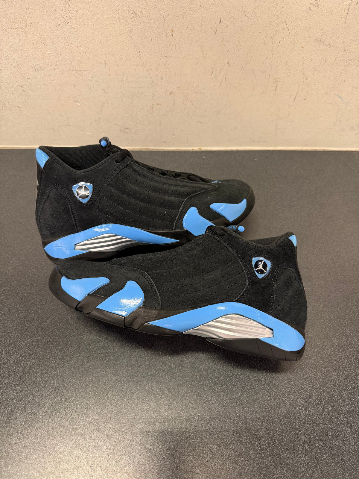Jordan 14 Black University Blue