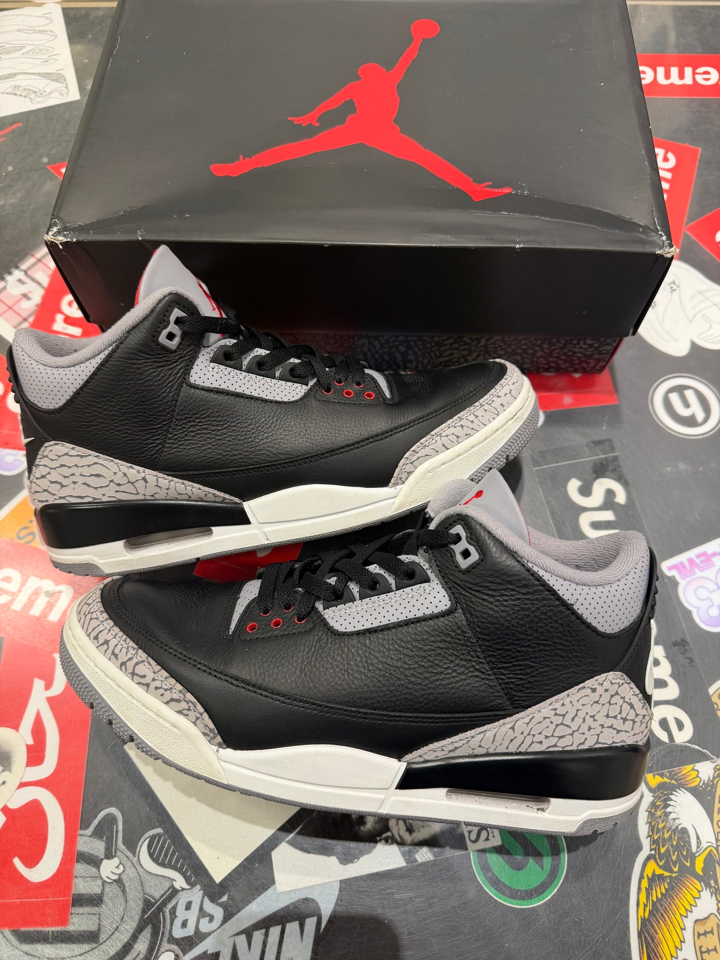 Jordan 3 Black Cement