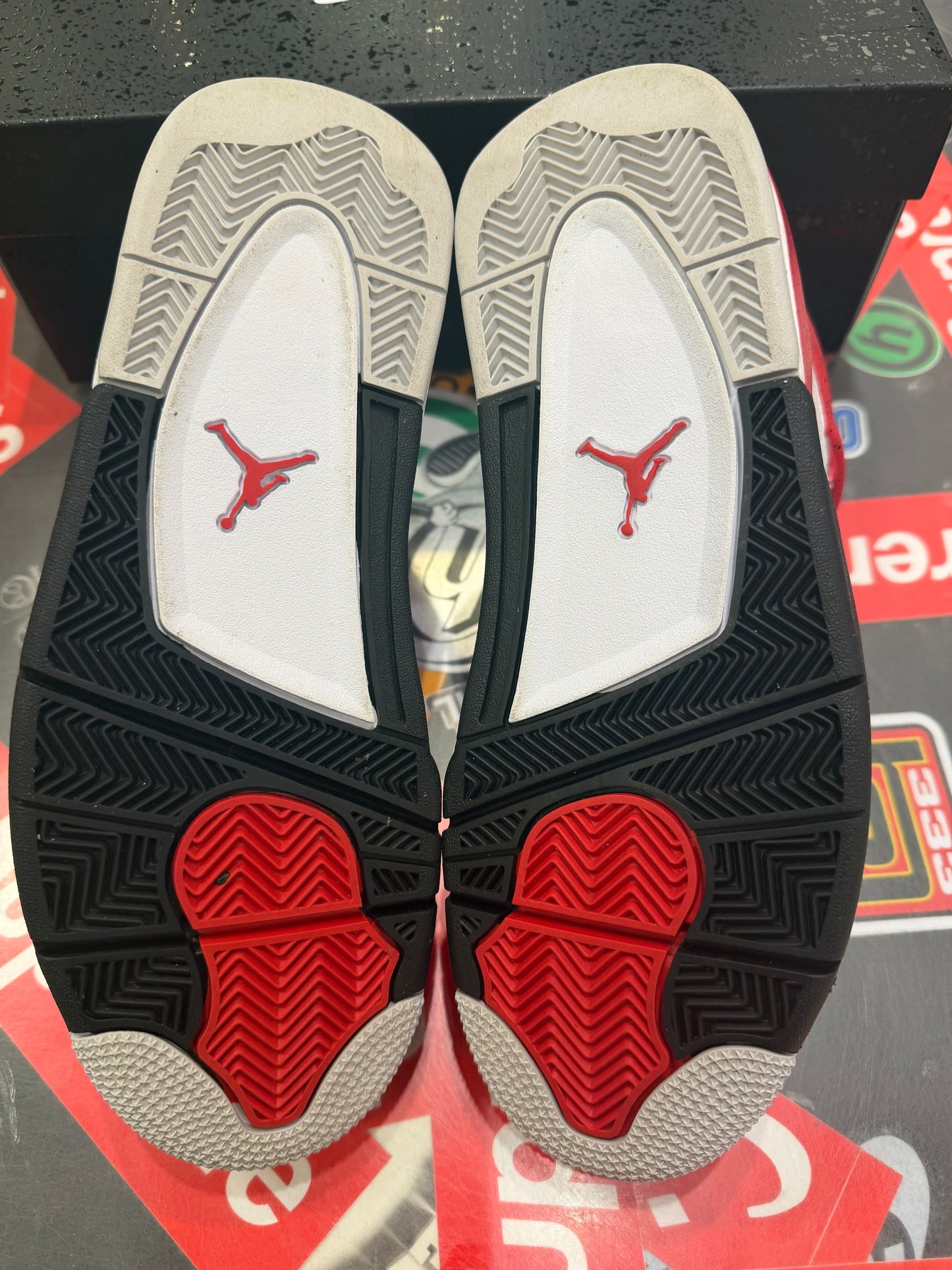 Jordan 4 Red Cement
