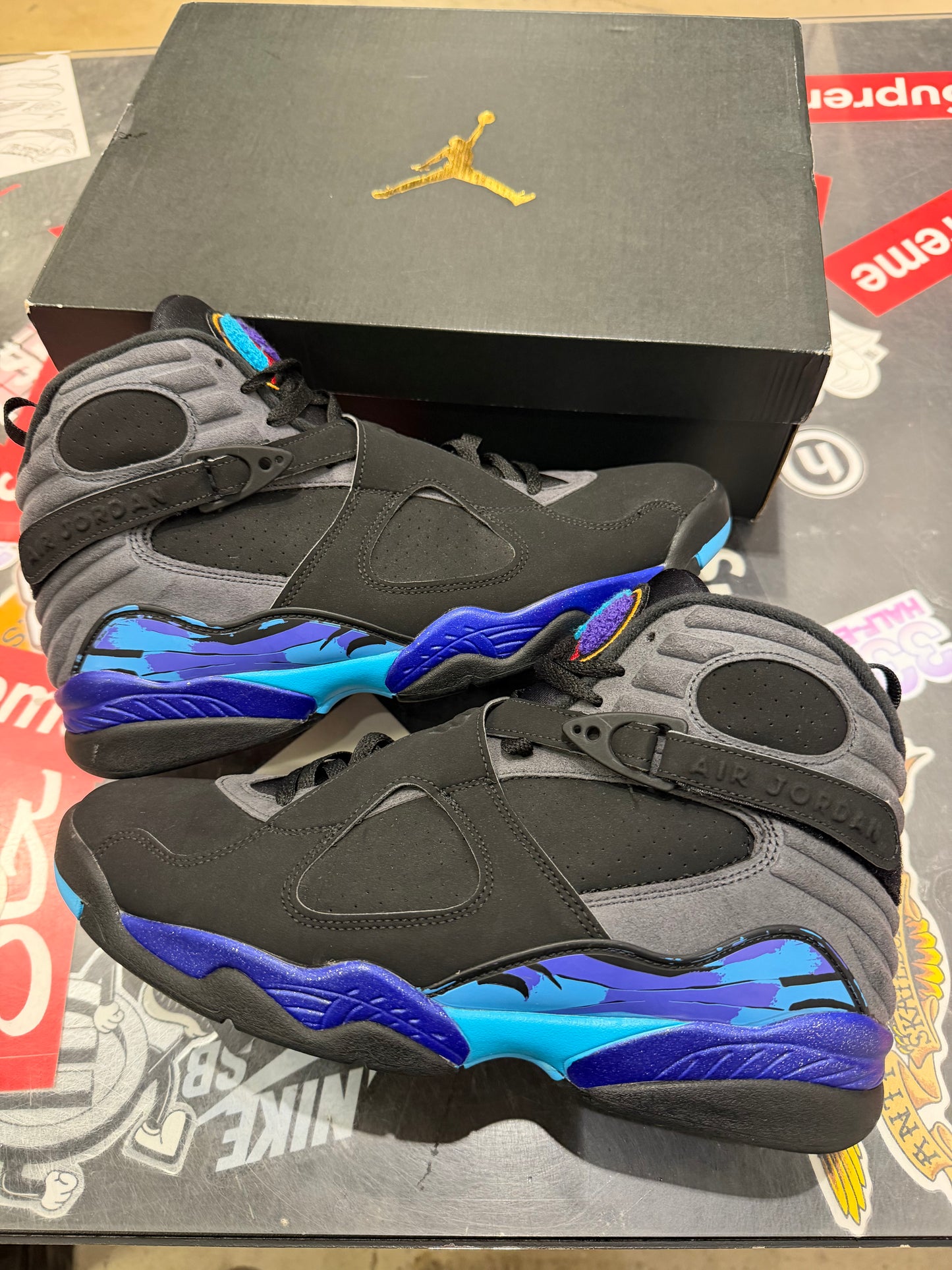 Jordan 8 Aqua