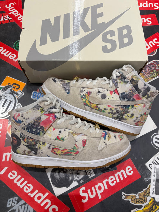 Supreme SB Dunk High Rammellzee