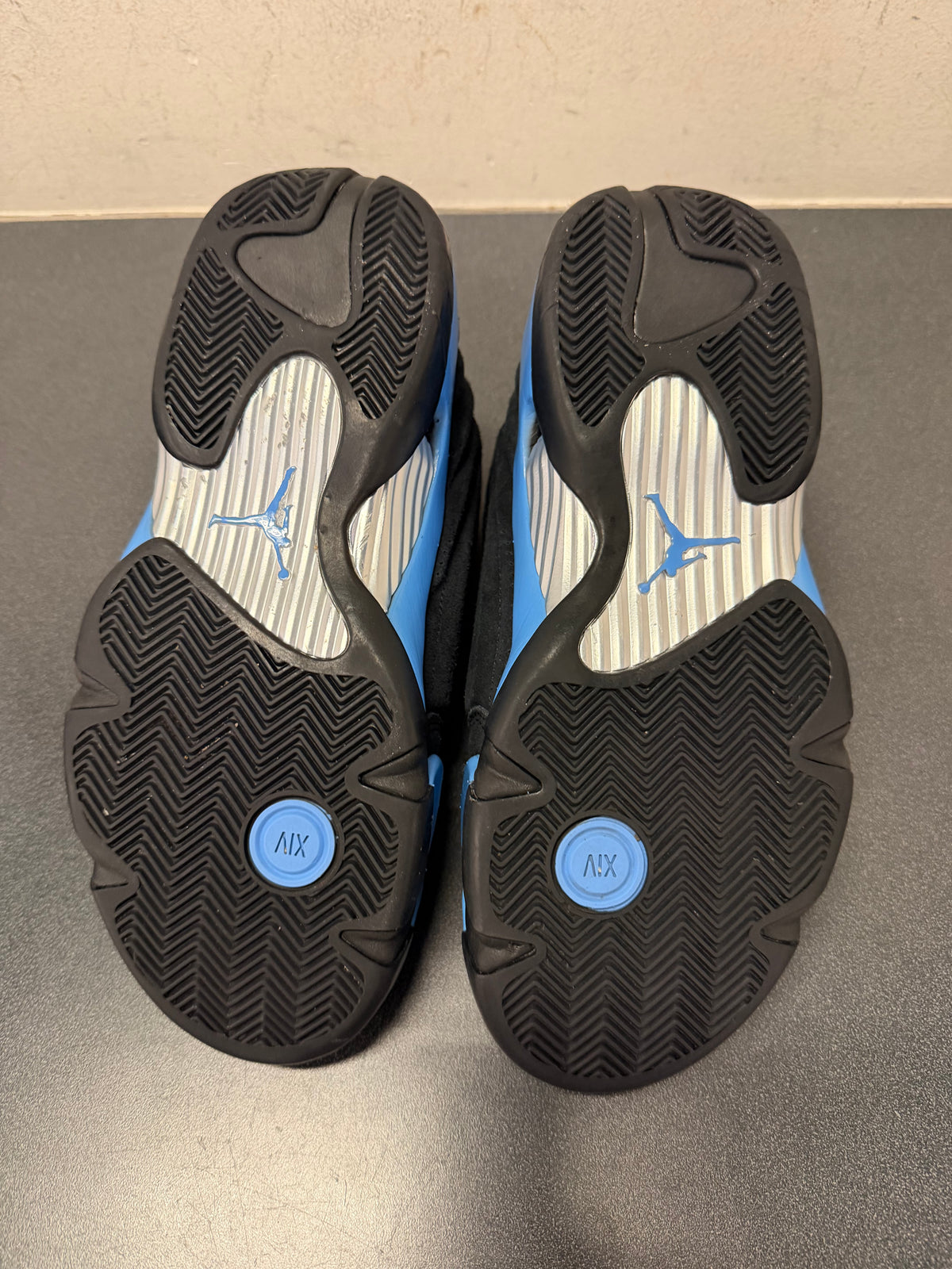 Jordan 14 Black University Blue