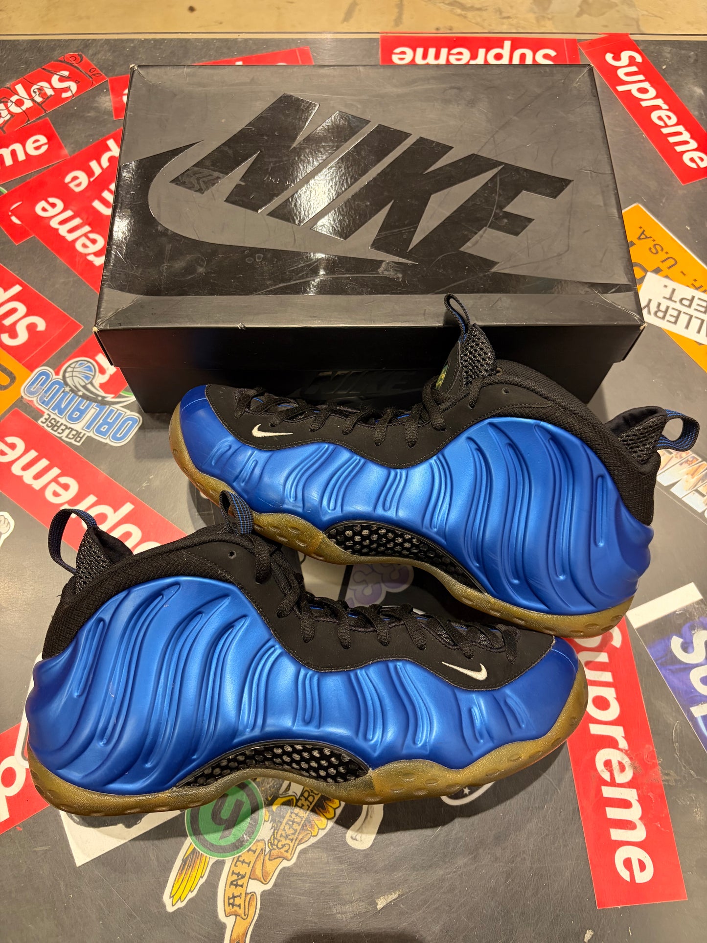 Foamposite Royal Blue