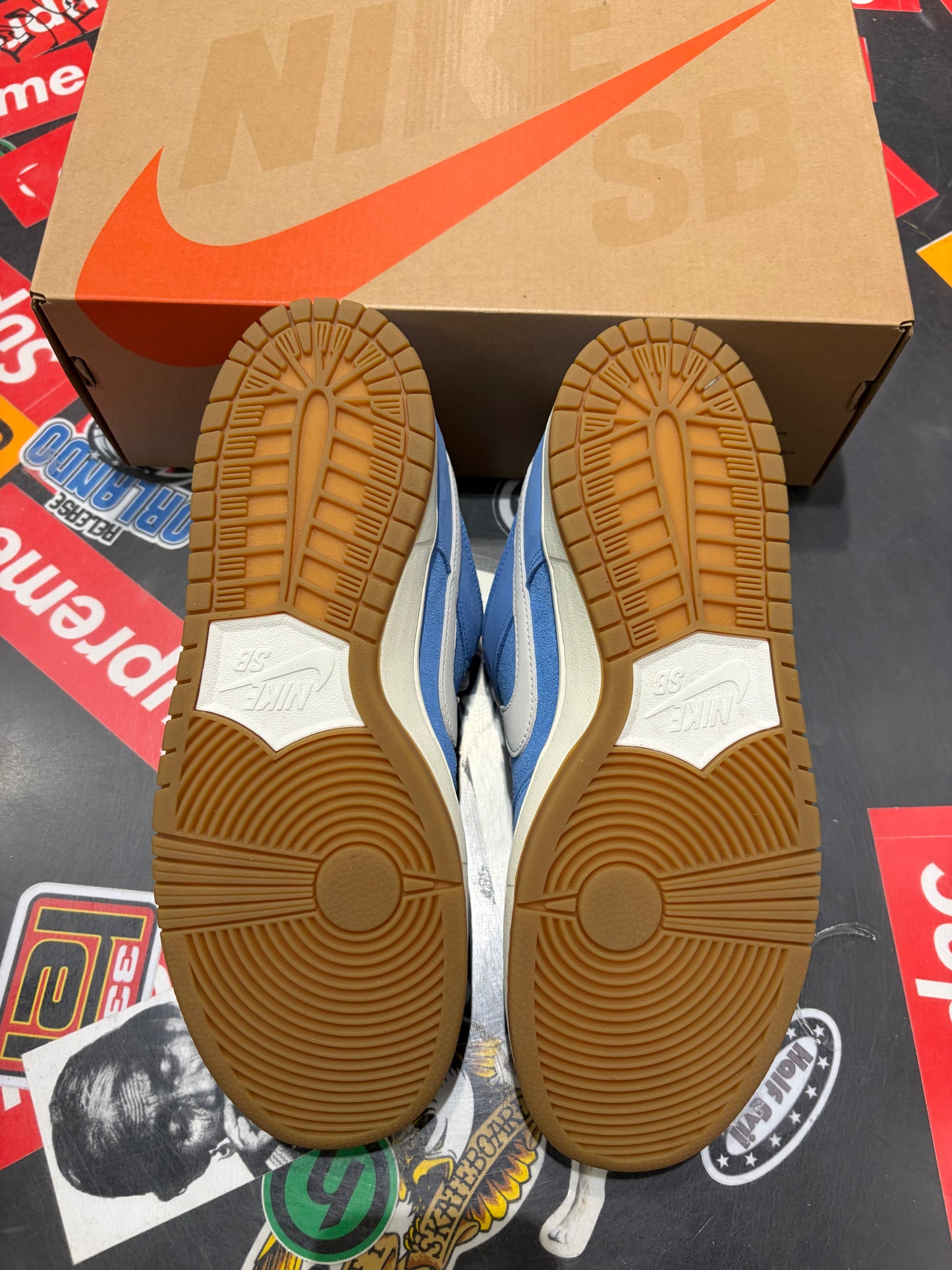 SB Dunk Low Blue Gum