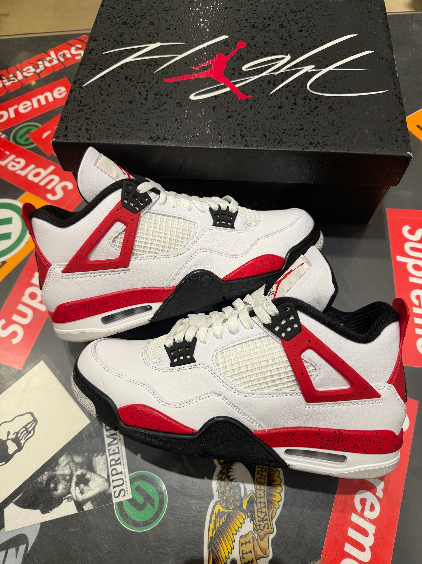 Jordan 4 Red Cement