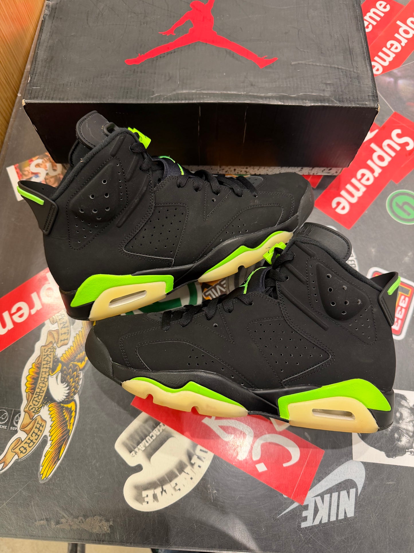 Jordan 6 Electric Green